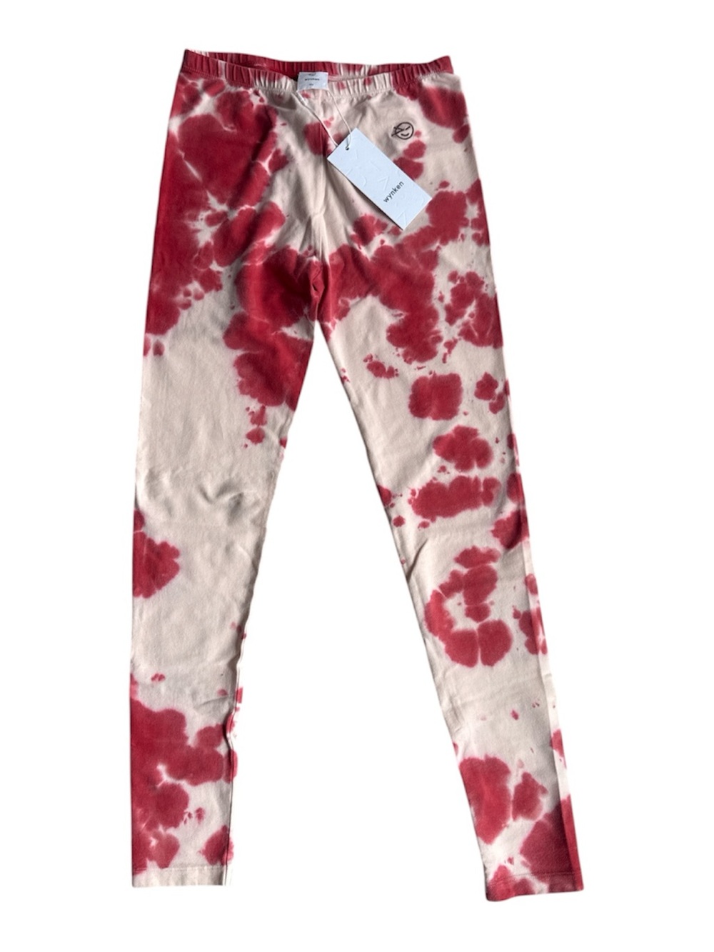 Wynken Luna Legging Girls 10Y NWT Soft Pink Tie Dye Kids Leggings Cotton Stretch